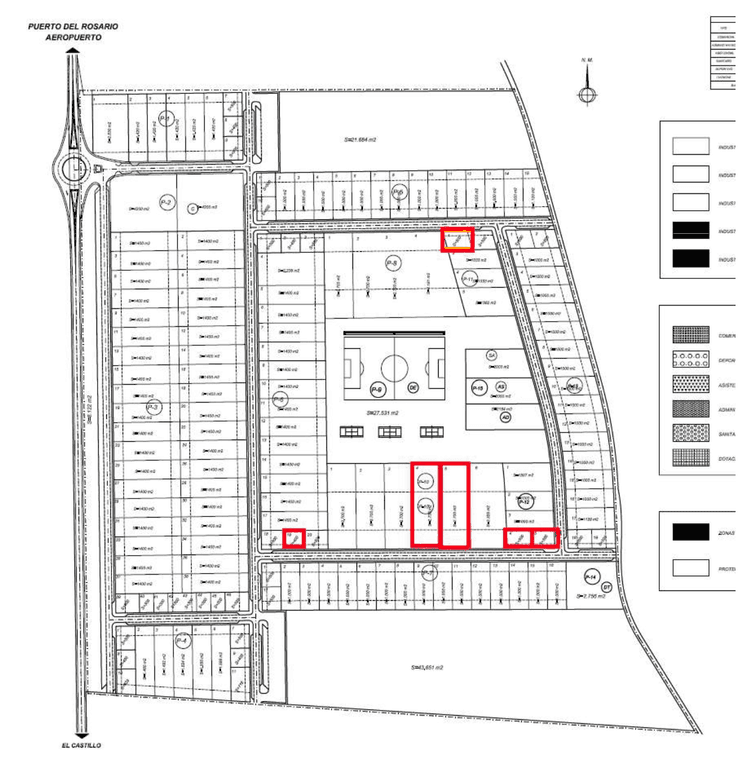Parcelas poligono industrial costa de antigua